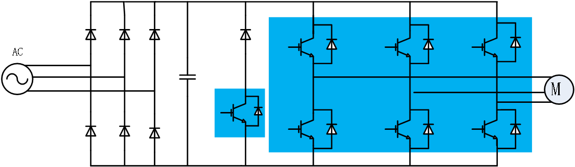 洗衣機電機驅(qū)動電路圖